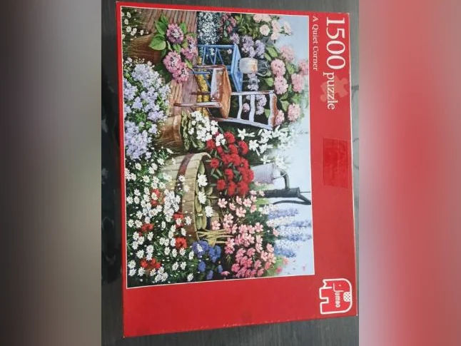 Casse-tête 1500 morceaux - Fleurs