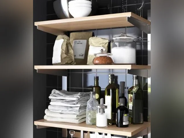 Ensemble de 6 tablettes en frêne IKEA KUNGSFORS - Optimisez votre cuisine ! thumbnail 2