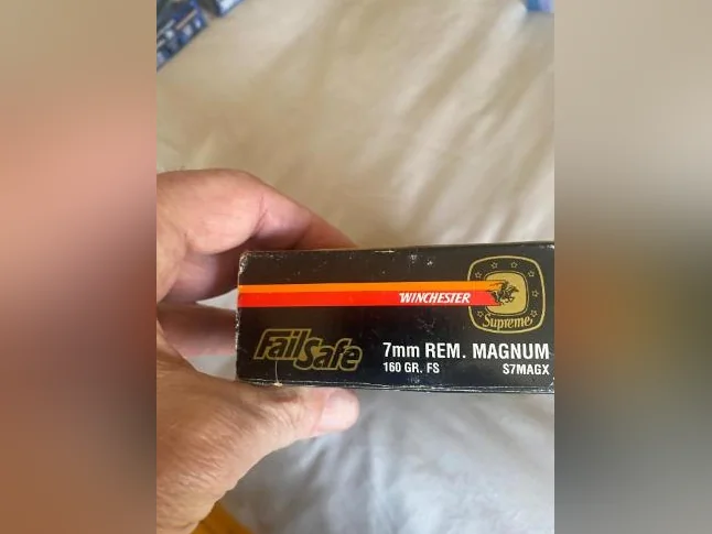 7 MM Rem Mag reste 3 boites
