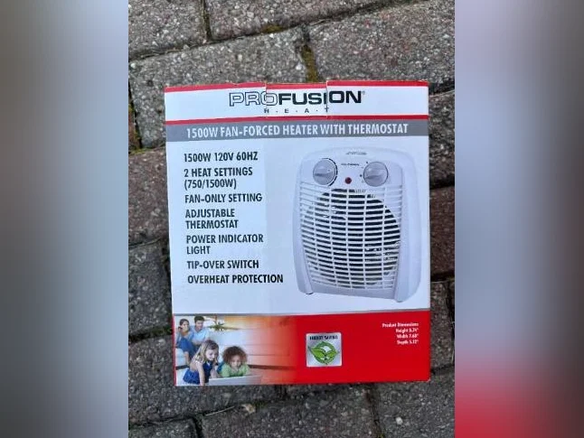 Chaufferette portative Profusion 1500 W