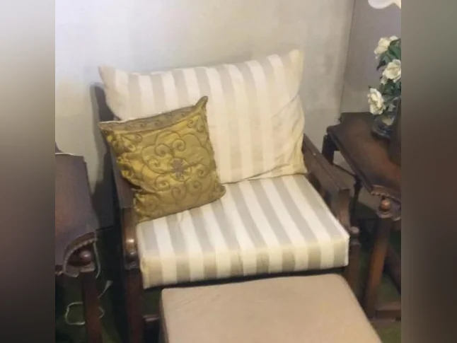 SOFA and  one CHAIR MID CENTURY ROUGIER thumbnail 4