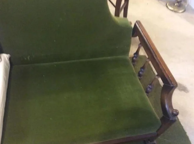 SOFA and  one CHAIR MID CENTURY ROUGIER thumbnail 6