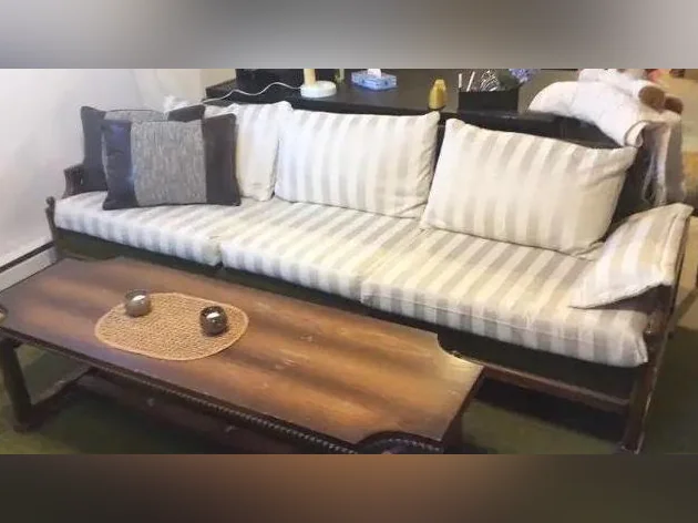 SOFA and  one CHAIR MID CENTURY ROUGIER