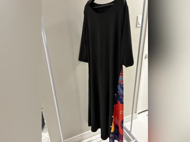 Robe longue noire thumbnail 3