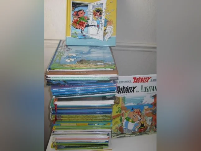 Collection de bandes dessinées franco-belge en bon état