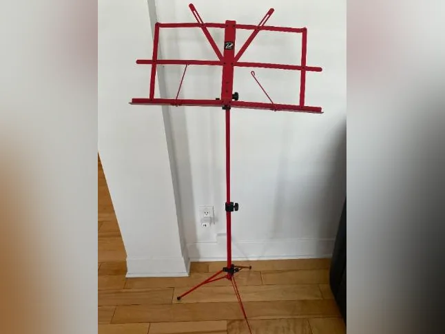 Pupitre de musique / chevalet pliable en excellent état thumbnail 2