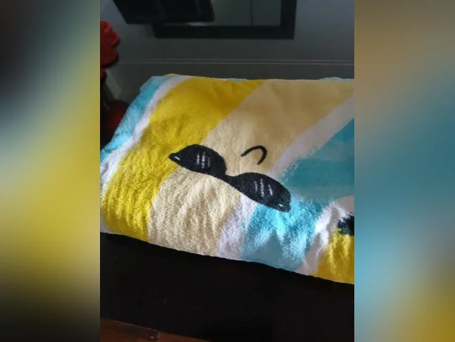 serviette  de plage pour enfant