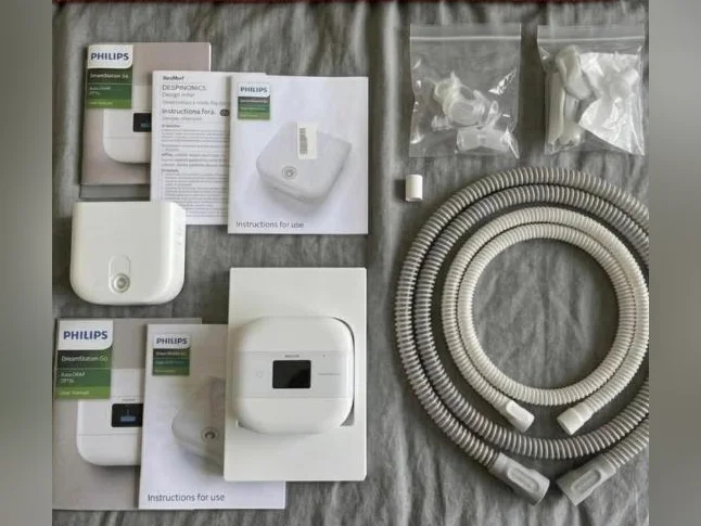 Philips DreamStation Go Travel CPAP & Heated Humidifier + Dual Sized Tubes Bundle