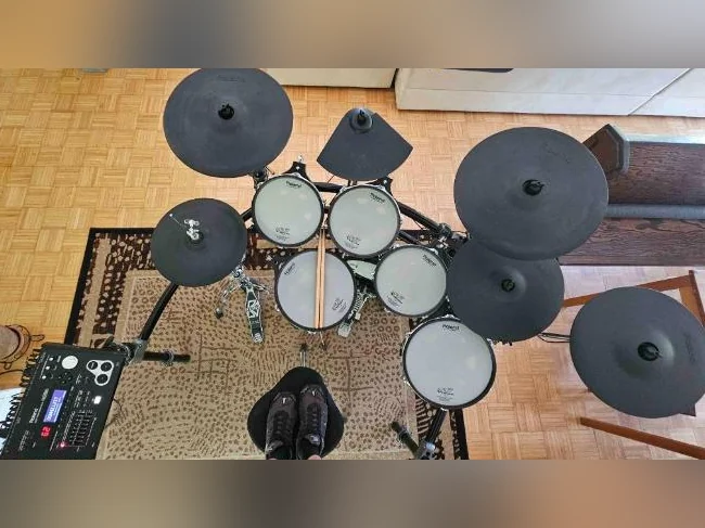 DRUM ÉLECTRONIQUE PROFESSIONNEL ROLAND TD-30 PRÊT À JOUER thumbnail 8