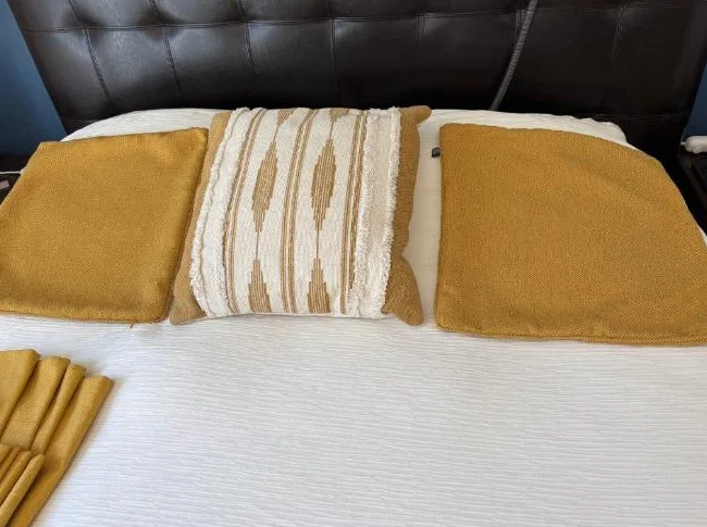 Housse de couette QUEEN blanc cassé et accessoires thumbnail 5