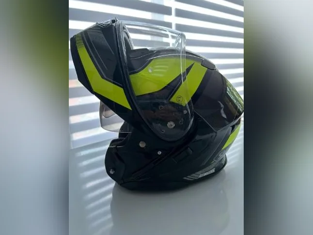 NEUF-Casque de moto modulaire Shoei Neotec III grandeur XS thumbnail 6
