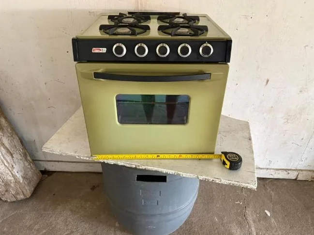 Cuisinière fourneau poêle propane chalet camp chasse thumbnail 2