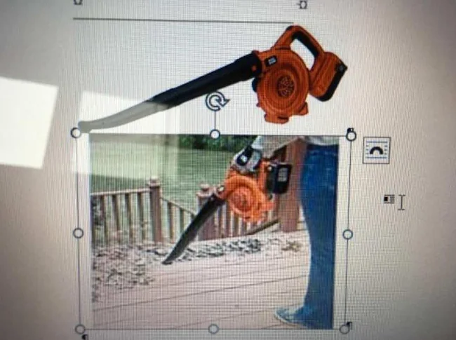 Black & Decker souffleur 18 volts thumbnail 2