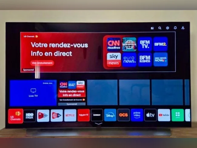 LG OLED C1 55 pouces – 4K UHD Smart TV – Comme neuf