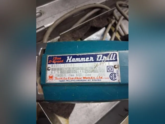 Hammer drill ou drill a percussion perceuse électrique thumbnail 3