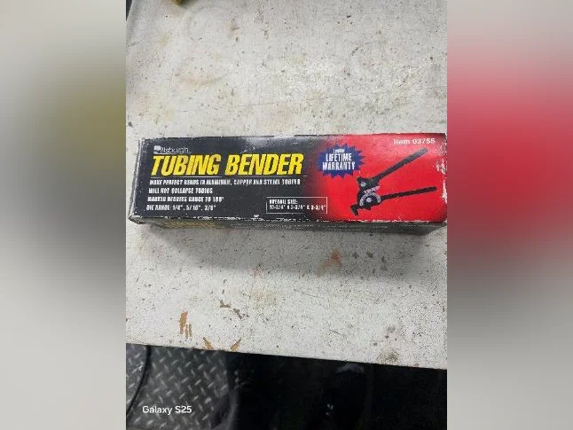 PLIEUSE A TUYAU ( TUBING  BENDER )