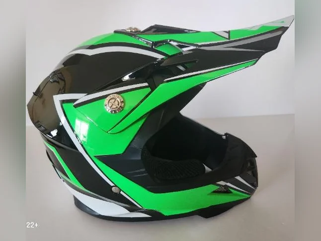 Casque motocross Apollo YM-211 – Taille YM (49-50 cm) – Neuf