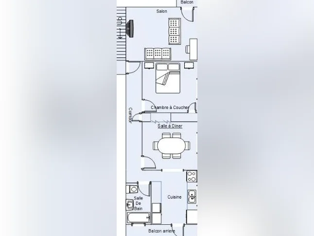 4-1/2 Rosemort (Une Chambre - One Bedroom)