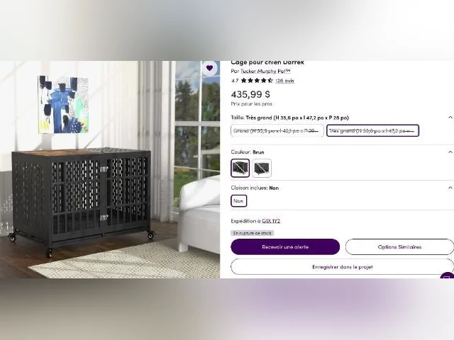 Cages-meubles XL comme neuf thumbnail 4