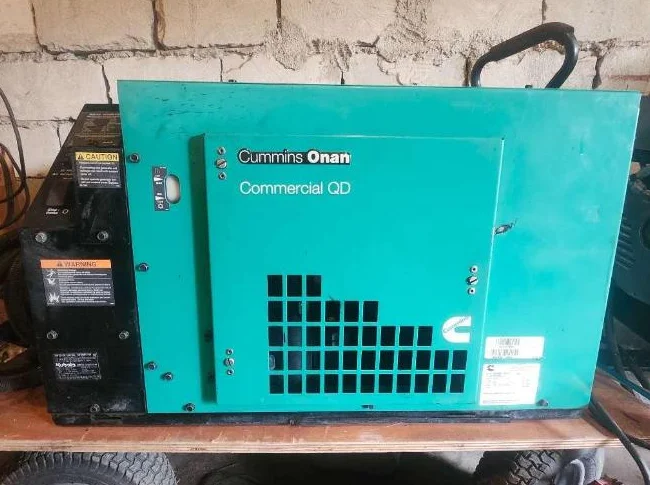 Generatrice onan cummins qd diesel 5kw silencieuse