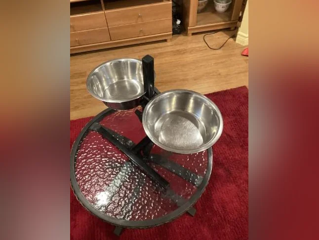 Support de plateaux pour chien