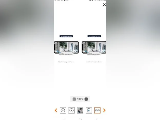 Ouvre porte de garage caméra thumbnail 9