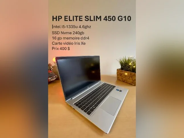HP PRO LAPTOP SLIM NVME 450 G10 I5-1335U 16GB