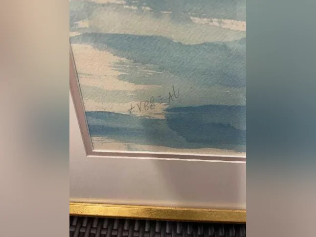 Tableaux (2) du peintre Albert Victorin Breau ORIGINAL 25x20 et 24X30 thumbnail 4