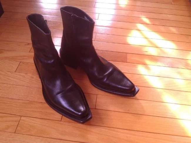 Bottes cuir hommes 11