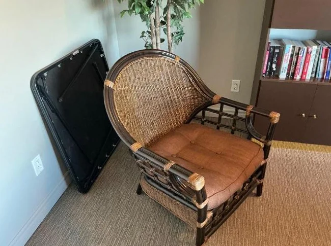 Fauteuil en rotin