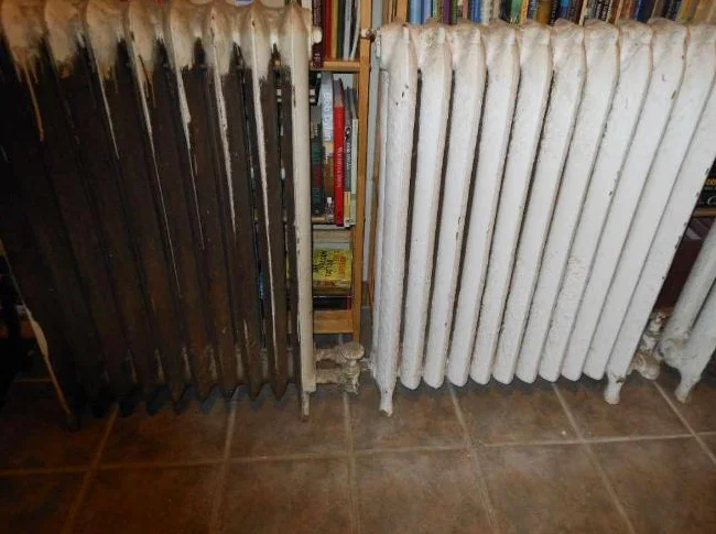 Radiateurs en fonte à donner