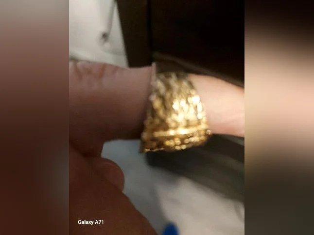 Bague homme 14 karat thumbnail 2