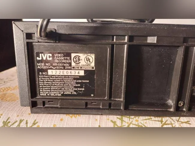 Video recorder VHS stereo - HR-DD740U thumbnail 8