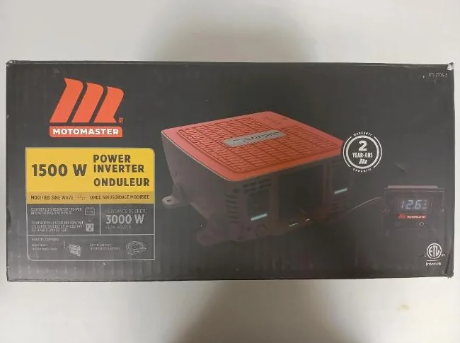 Onduleur Motomaster 1500 W