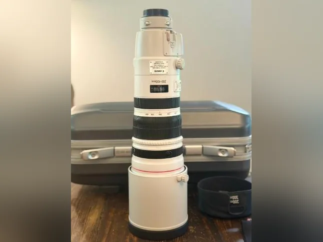 Canon EF 200-400 mm f/4L IS USM avec multiplicateur 1,4x intégré thumbnail 8