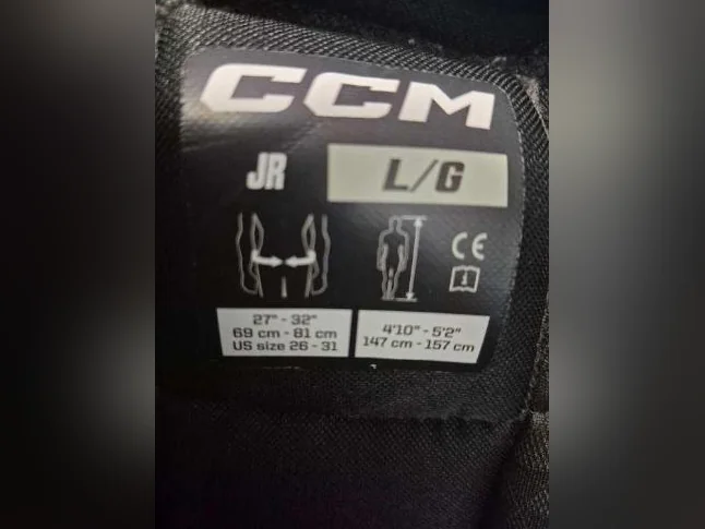 Culotte/pantalon hockey CCM jetspeed +, jr large thumbnail 2