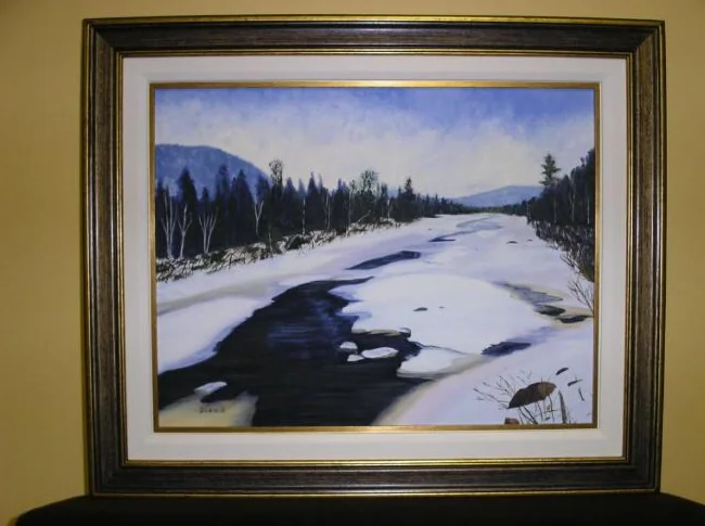 HIVER SUR LA RIVIÈRE MALBAIE CHARLEVOIX