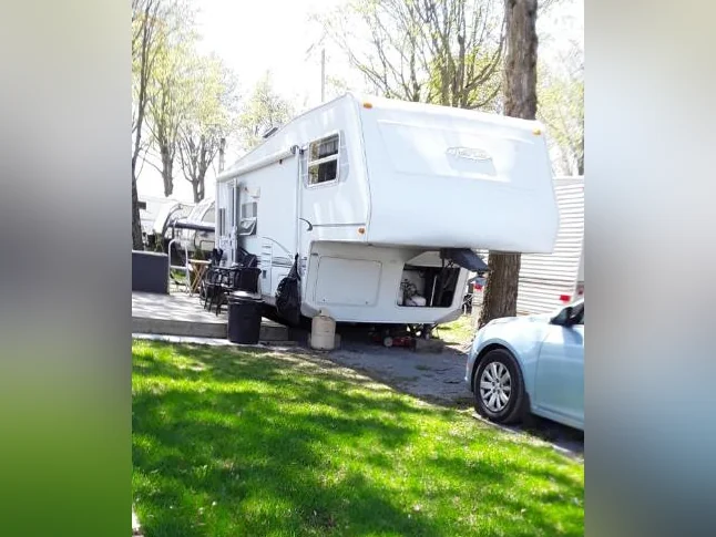 Roulotte a sellette trailer lite 2002