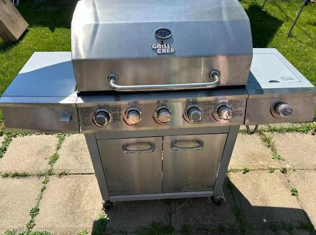 Barbecue Grill Chef 5 brûleurs