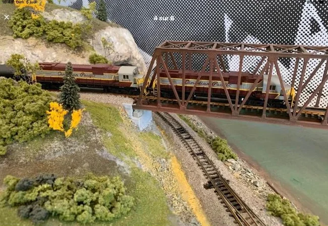 Maquette , layout N scale , 1/160 DCC complet + 3 loco thumbnail 5