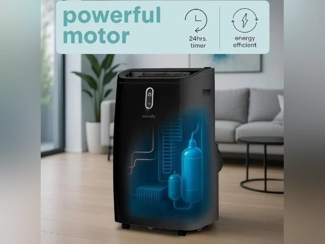 📣 Climatiseur portable SereneLife 12000 BTU neuf ❄️ thumbnail 3
