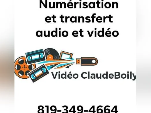 NUMÉRISATION-TRANSFERT AUDIO ET VIDÉO