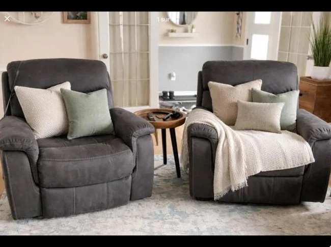 Deux Chaise inclinables électriques thumbnail 2