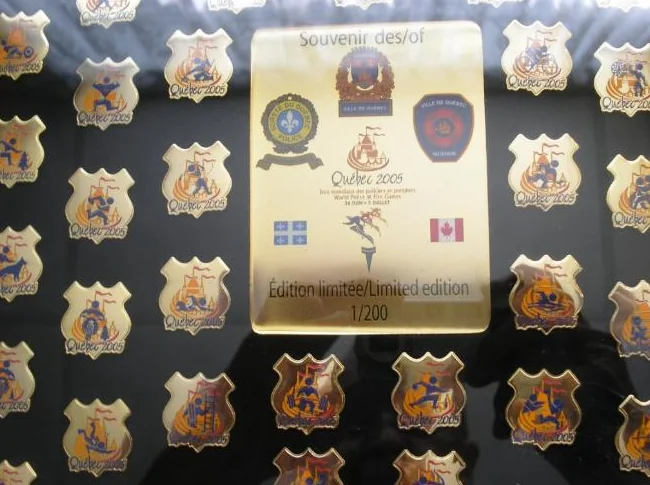 COLLECTION COMPLETE JEUX MONDIAUX DES POLICIERS ET POMPIERS 2005 thumbnail 4