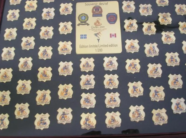 COLLECTION COMPLETE JEUX MONDIAUX DES POLICIERS ET POMPIERS 2005