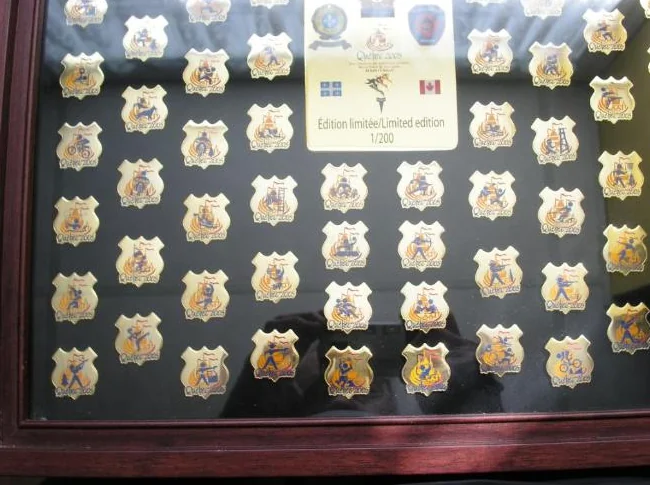 COLLECTION COMPLETE JEUX MONDIAUX DES POLICIERS ET POMPIERS 2005 thumbnail 3