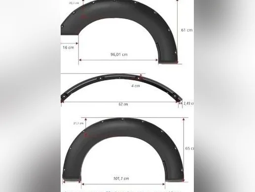 Contour d'aile pour F-250/350 année 2017-2022 neuve. Valeur de 290.00 + Tx thumbnail 5