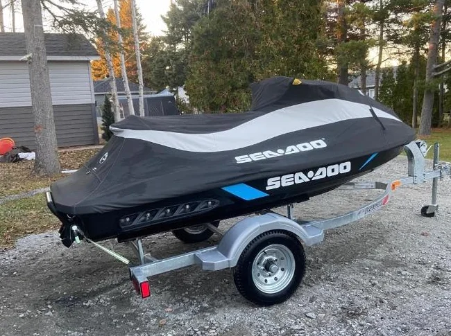 SEA-DOO GTI SE 130/155 ROTAX POWER 2016 avec Remorque (65 heures) seulement comme neuf thumbnail 4