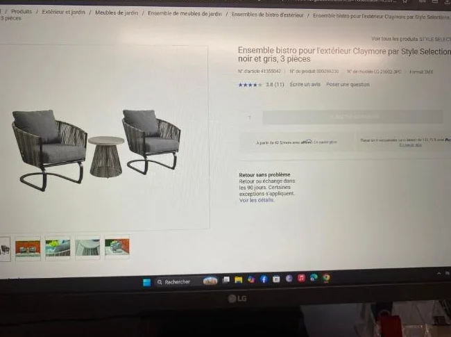 MOBILIER DE JARDINS thumbnail 3