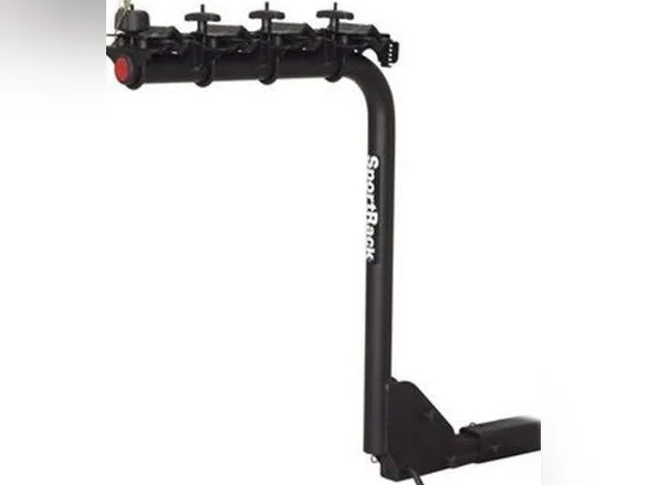 Support à vélos (3) avec serrure et attachements pour l'auto